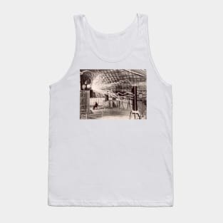 Tesla coil experiment, 1899 (C034/5133) Tank Top